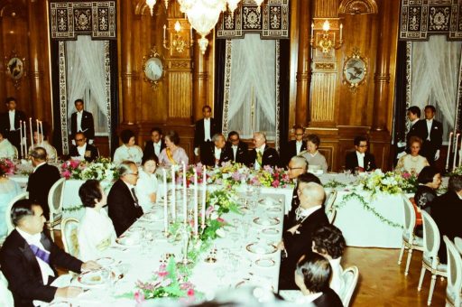 Dinner Banquet hosted by President and Senhora Geisel in Kacho no Ma