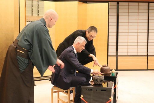 Tea ceremony experience.