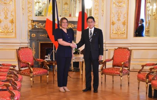 Prime Minister Kishida meets with  Hon. Ms. Sara Z. Duterte, Vice President and Secretary of Education of the Republic of the Philippines.